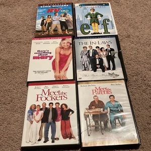 Comedy dvds (6)